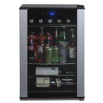 Compact Stainless Steel Wine & Beverage Cooler
