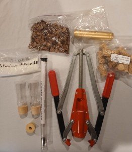 Wine Making Kit with Corker and Air Locks