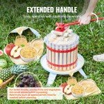 Manual Fruit Wine Press - 4.4 Gallon Capacity