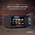 Ivation 8-Bottle Countertop Wine Cooler and Chiller