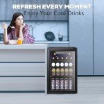 26-Bottle Wine Cooler with Digital Temp Control