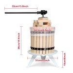 3.2 Gal Fruit Wine and Cider Press Juicer