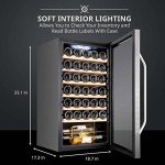 Ivation 34-Bottle Compressor Wine Cooler Refrigerator