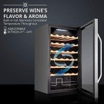 Ivation 34-Bottle Compressor Wine Cooler Refrigerator