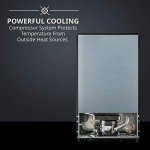 Ivation 34-Bottle Compressor Wine Cooler Refrigerator