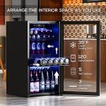 Manastin 120 Can Wine and Beverage Refrigerator