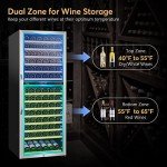 Dual Zone 24-Inch Wine Cooler with Elegant Design
