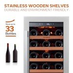 15-Inch Wine Fridge for 33 Bottles