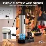 Crenova 6-in-1 Electric Wine Opener Set