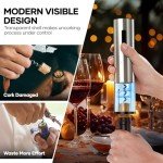 Crenova 6-in-1 Electric Wine Opener Set