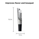 Rabbit Wine Aerator and Pourer - Clear/Steel