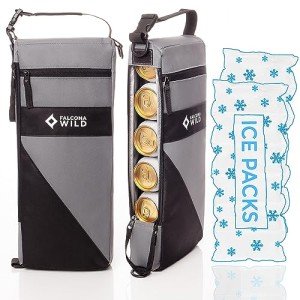 Falcona Golf Cooler Bag with Ice Packs