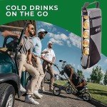 Falcona Golf Cooler Bag with Ice Packs