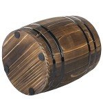 Vintage Wine Barrel Utensil Holder Crock