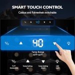 28 Bottle Compact Wine Cooler with Digital Control
