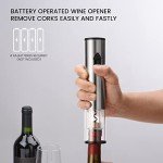 Electric Wine Bottle Opener with Foil Cutter