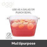 Clear Acrylic Party Tub with Handles - Wine & Beer Chiller