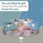 Lotus Trolley Bags: Eco-Friendly Wine & Grocery Set