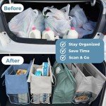 Lotus Trolley Bags: Eco-Friendly Wine & Grocery Set