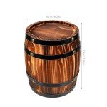 Small Wooden Wine Barrel Decoration for Events