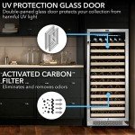 Whynter 100 Bottle Stainless Steel Wine Refrigerator