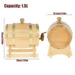 Mimoyalaso Pine Wood Mini Whiskey Barrel