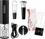 Rechargeable Electric Wine Opener Gift Set
