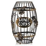 Barrel-Shaped Wine Cork Holder - Perfect Gift