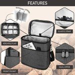Insulated Wine Tote Bag - 6 Bottle Carrier