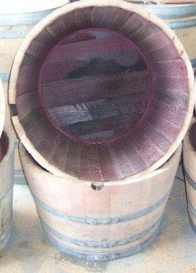 Half Oak Wine Barrel Planter - 27" x 18