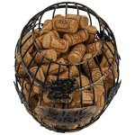 Barrel-Shaped Wine Cork Holder - Perfect Gift