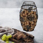 Barrel-Shaped Wine Cork Holder - Perfect Gift