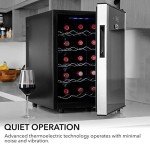 20-Bottle Freestanding Thermoelectric Wine Cooler