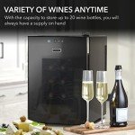 20-Bottle Freestanding Thermoelectric Wine Cooler