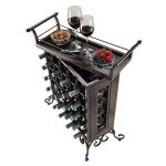 Vintage Wood Wine Rack by Winsome Silvano