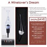Vintorio Wine Aerator & Decanter - Silver
