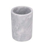 Elegant White Marble Wine and Champagne Cooler