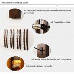 Wall Mounted Wine Rack for 6 Bottles