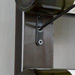 Wall Mounted Wine Rack for 6 Bottles
