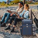Insulated Picnic Backpack with Wine Pouch Set