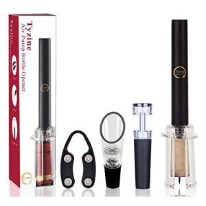 4-Piece Wine Opener Set with Aerator & Stoppers