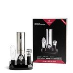 Electric Wine Opener Set with Accessories