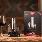 Electric Wine Opener Set with Accessories