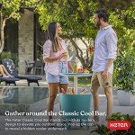 Teal Outdoor Cool Bar Table & Wine Cooler