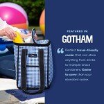 Insulated Cooler for 5 Wine Bottles