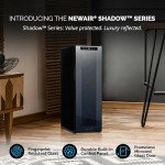12-Bottle Mirrored Wine Cooler Refrigerator