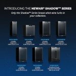 12-Bottle Mirrored Wine Cooler Refrigerator