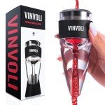 VINVOLI Luxury Wine Aerator with WineGuide Ebook