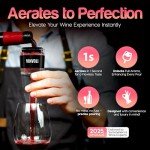 VINVOLI Luxury Wine Aerator with WineGuide Ebook