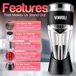 VINVOLI Luxury Wine Aerator with WineGuide Ebook